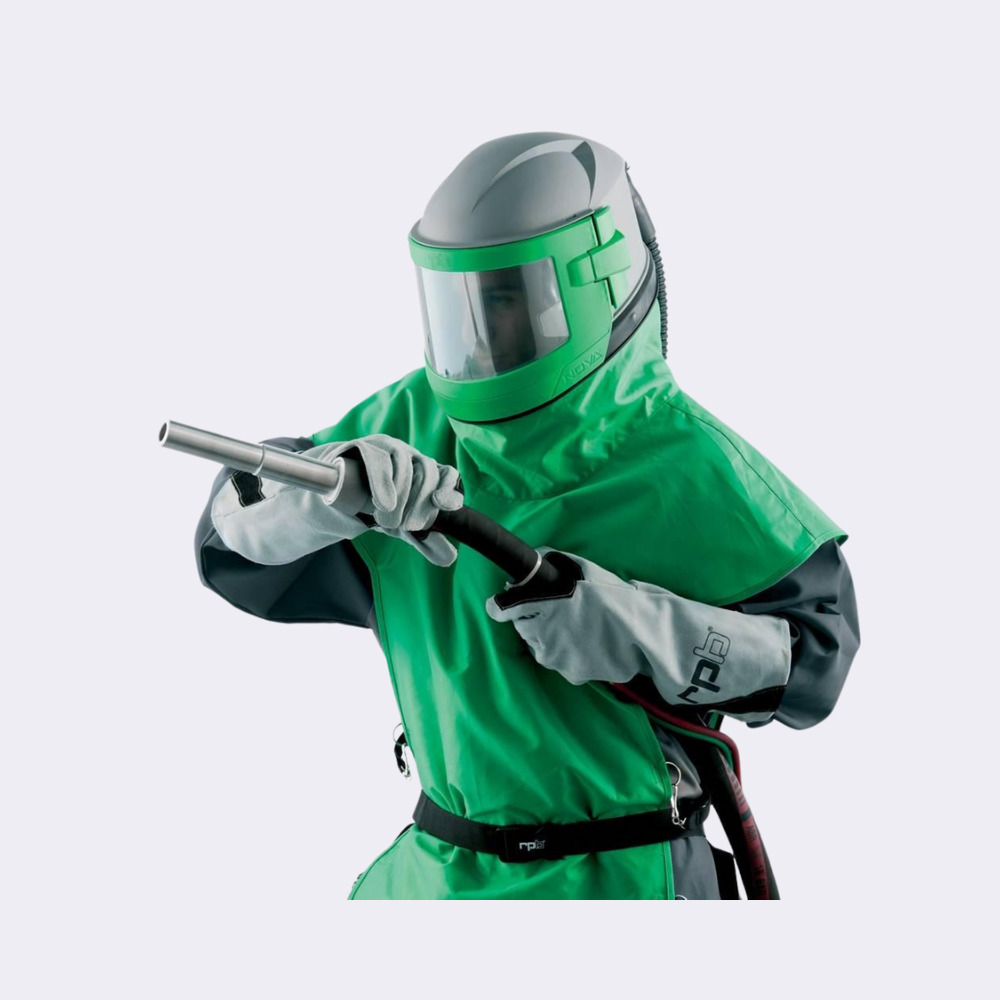 Shot Blasting Kit - Color: Green