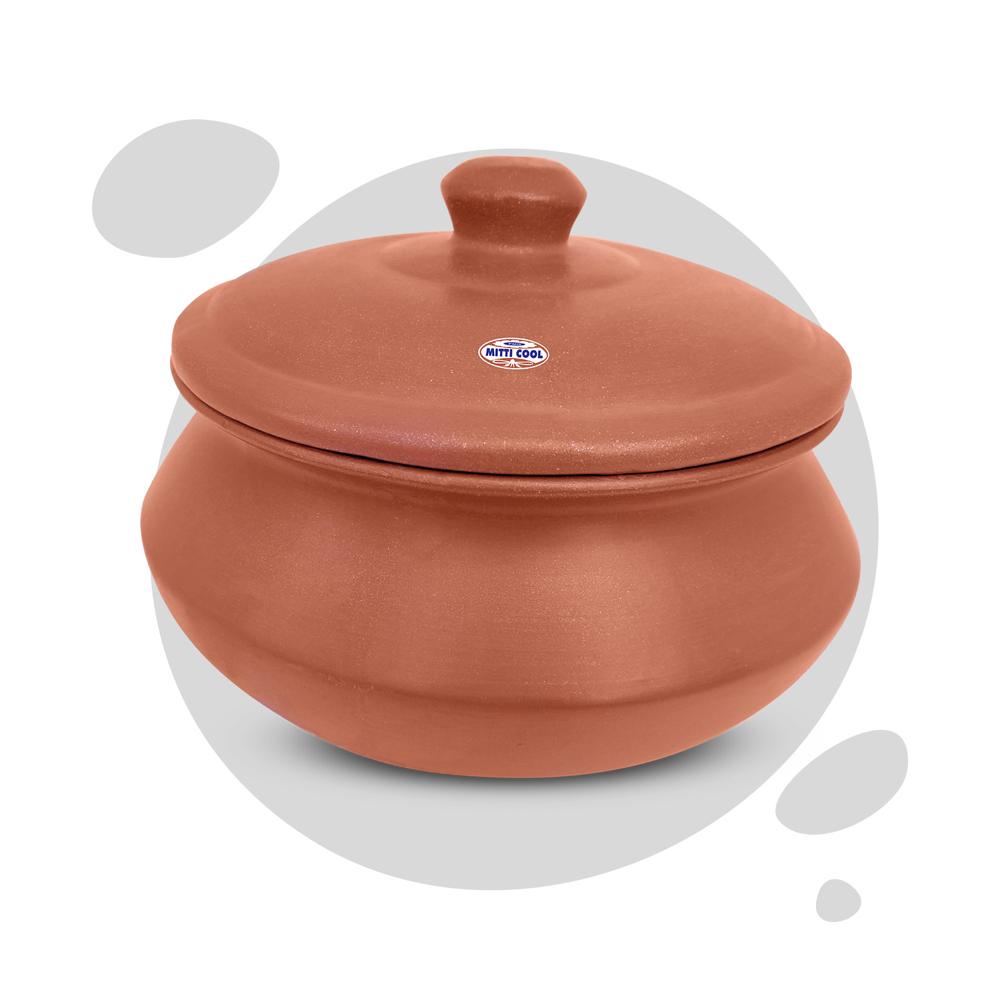 Clay Cooking Pots - Color: Red