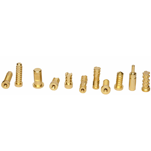 Brass Terminal Insert - Color: Golden