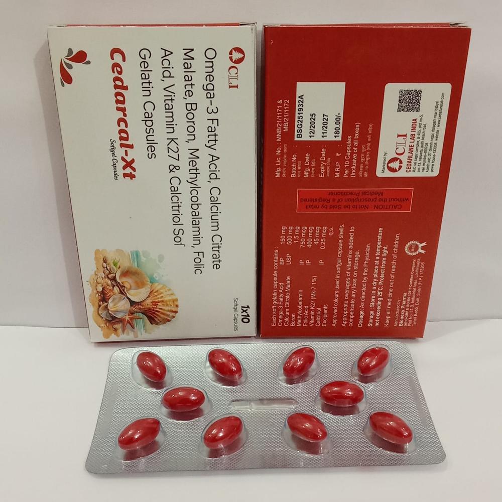Cedarcal-xt Sg - Dosage Form: Capsule