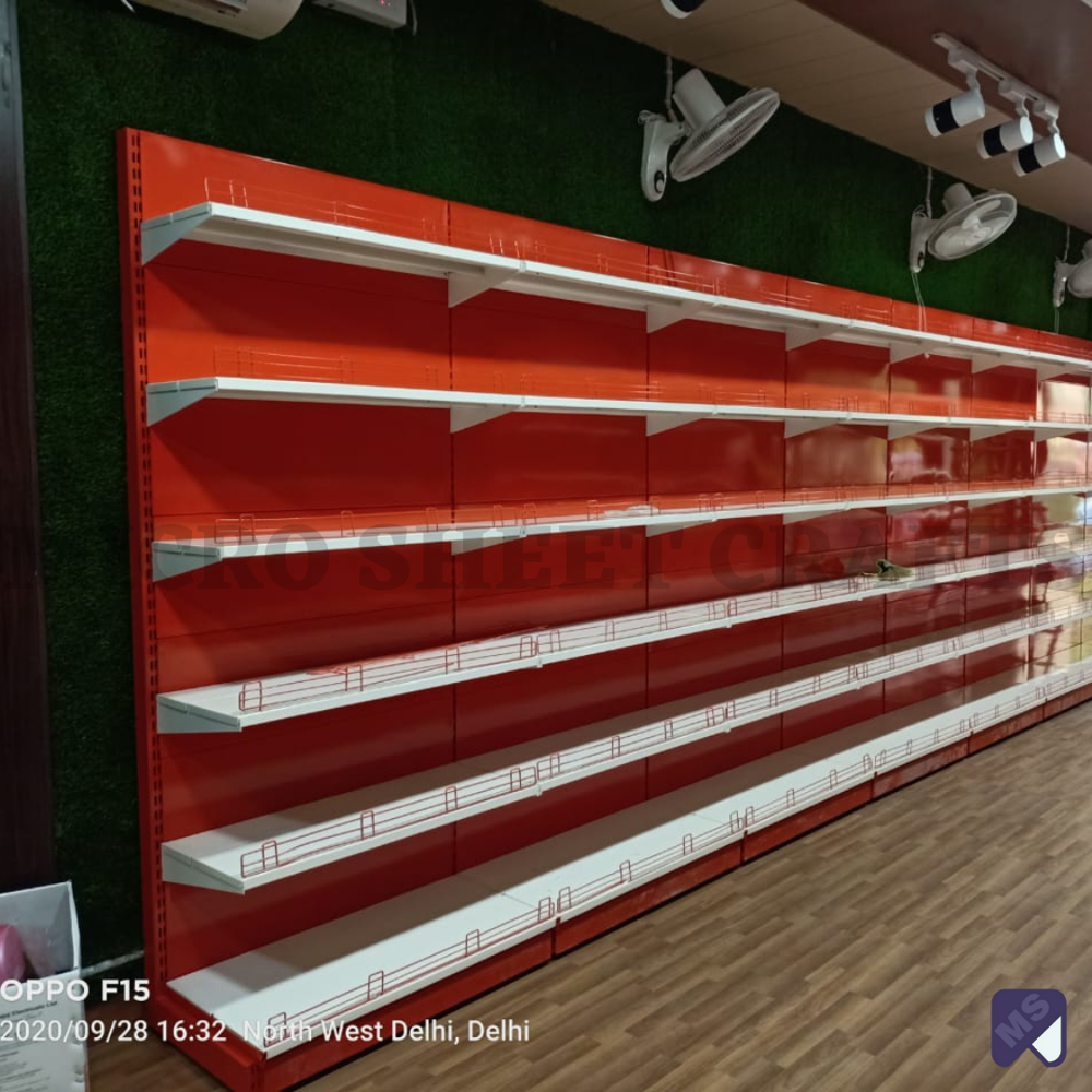 Supermarket Wall Side Racks