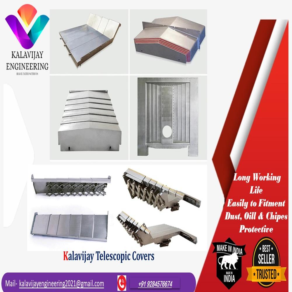 Vmc Machine Telescopic Cover - Material: Stainless Steel