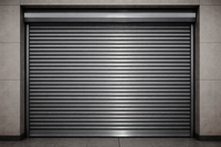 Iron Rolling Shutter - Color: Grey