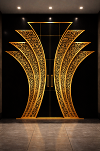 Modern Mild Steel Gate - Feature: Rot Proof