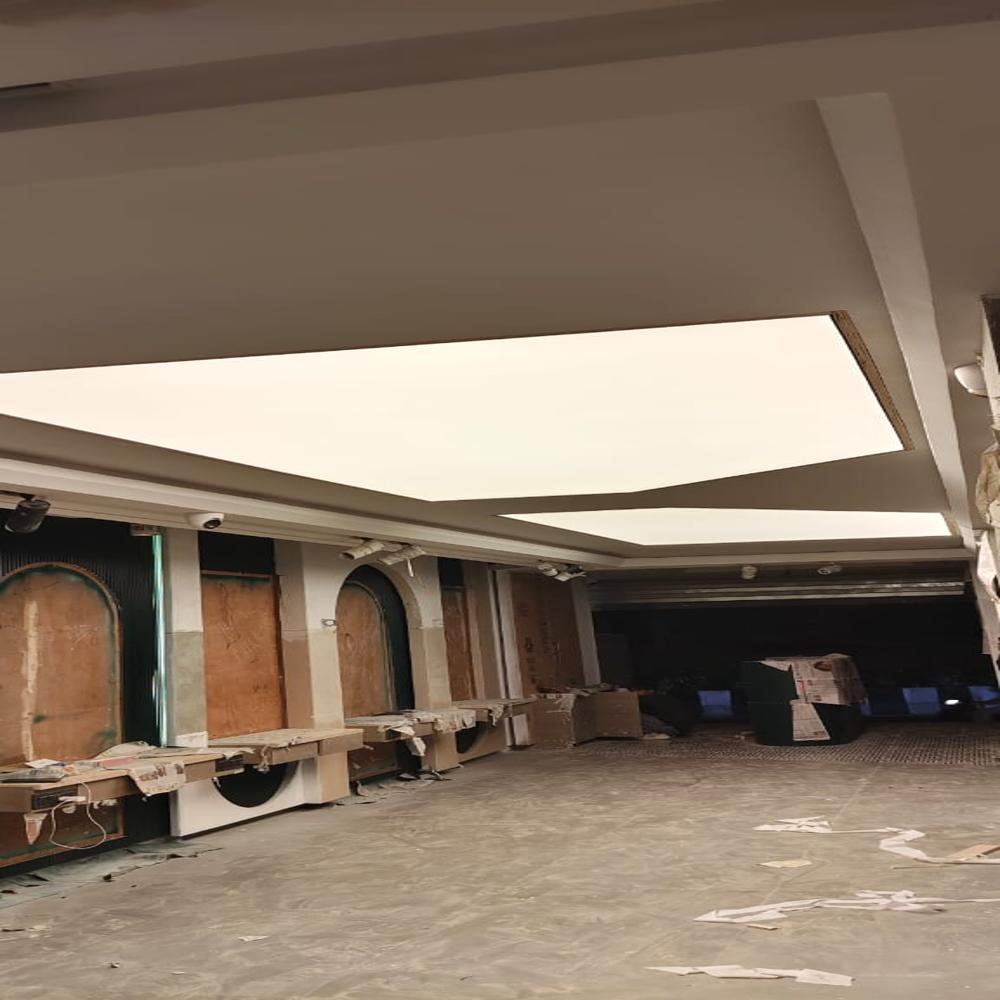 0.18 MM Translucent White Matte Stretch Ceiling