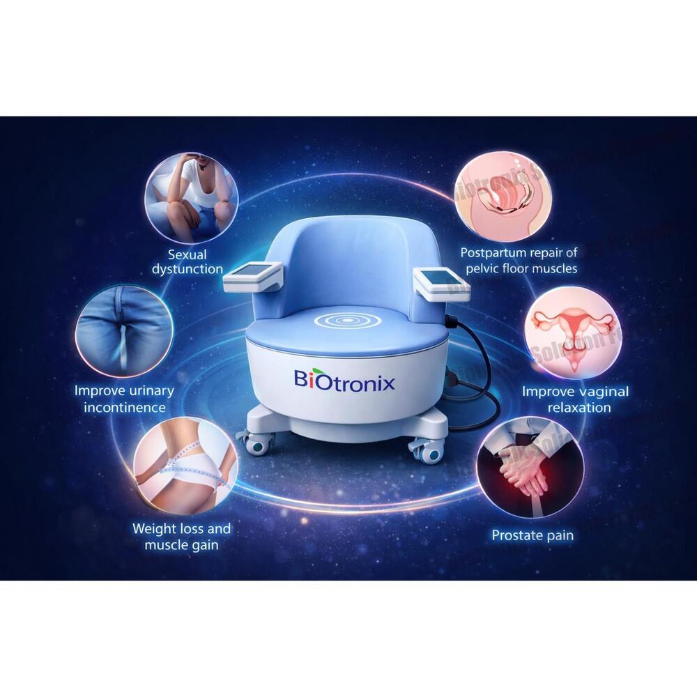 Professional Pelvic Health Rehabilitation Chair with Non-Invasive Technology