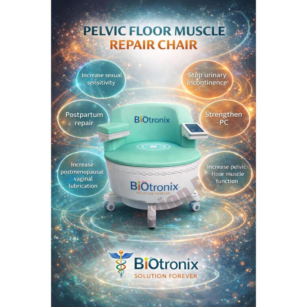Clinical Grade Pelvic Floor Muscle Training Chair for Rehabilitation Therapy