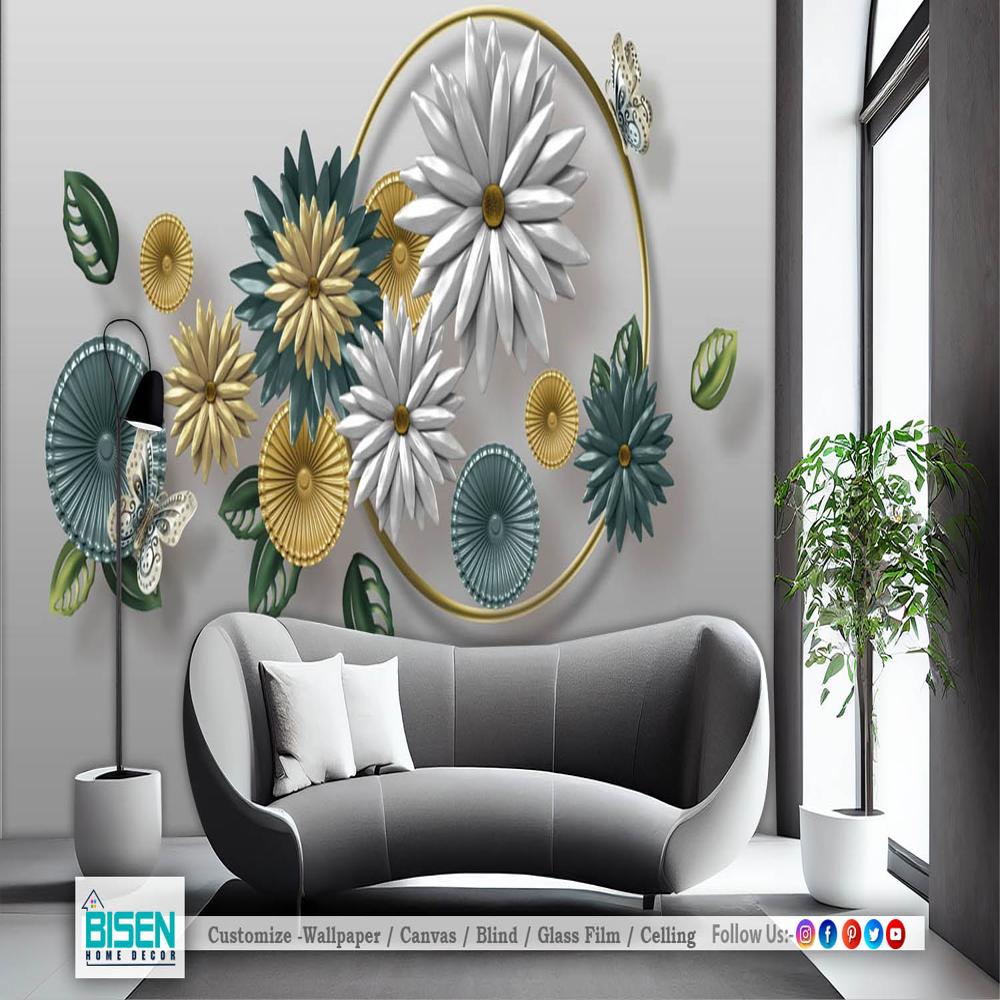 3d Wallpaper Design - Material: Non Woven
