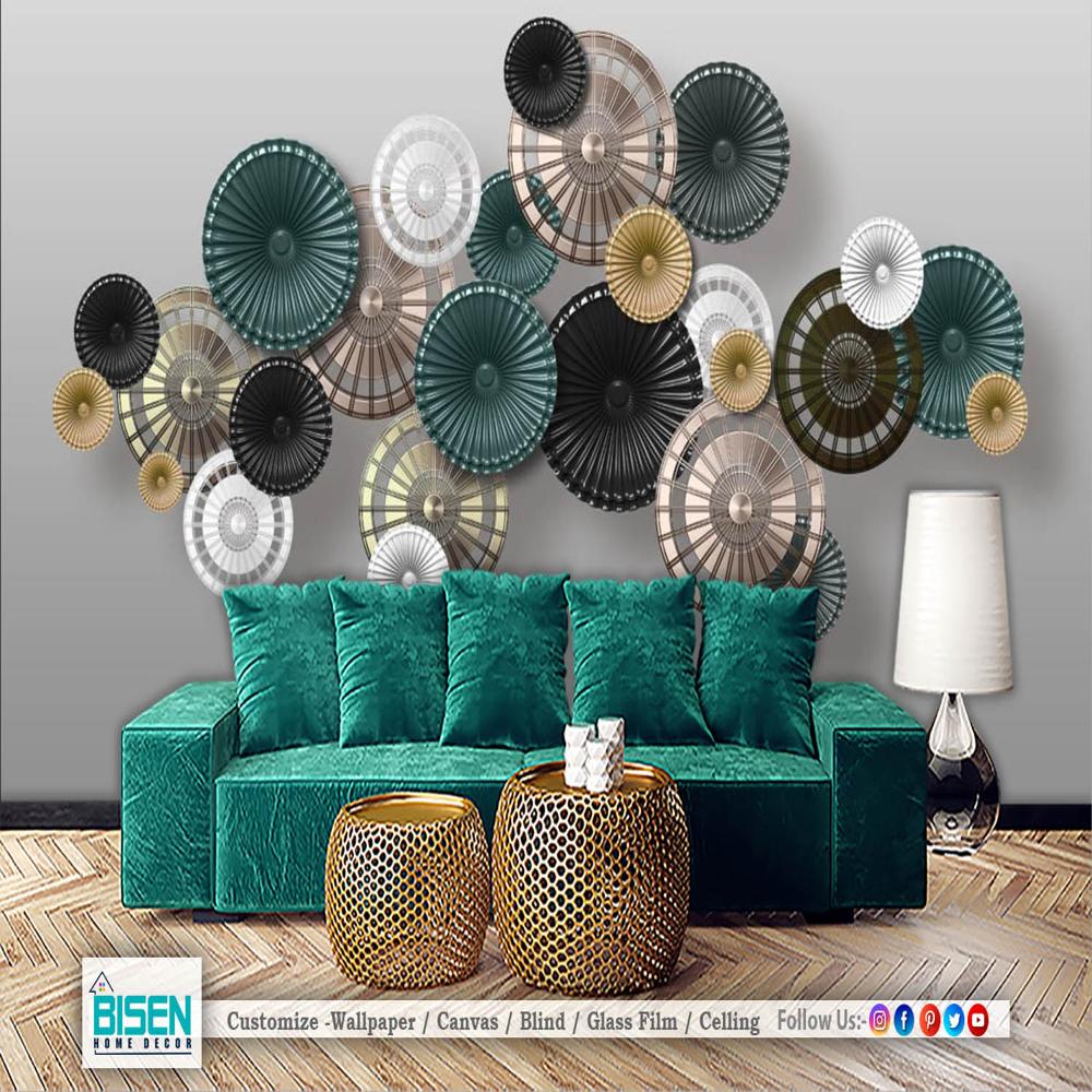 3d Wallpaper Design - Material: Non Woven
