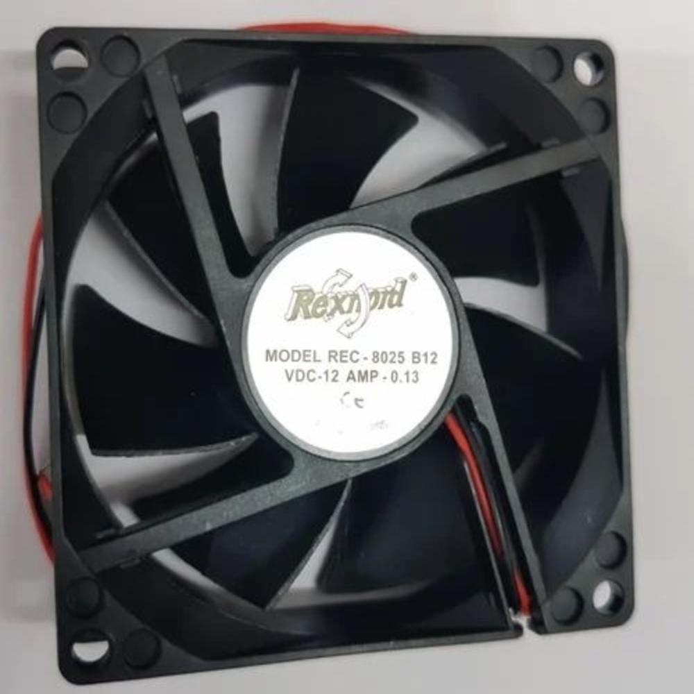 Rexnord REC-8025 B12 12V DC 0.13A 12025mm Industrial Axial Cooling Fan