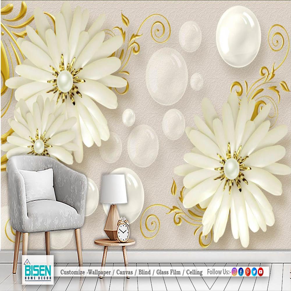 Latest 3D Wallpaper - Material: Non-Woven
