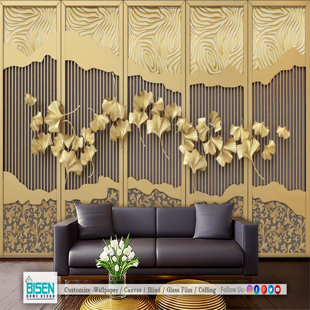 Latest 3d Wallpaper - Material: Non-woven