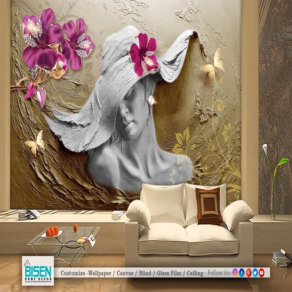 Latest 3d Wallpaper - Material: Non-woven