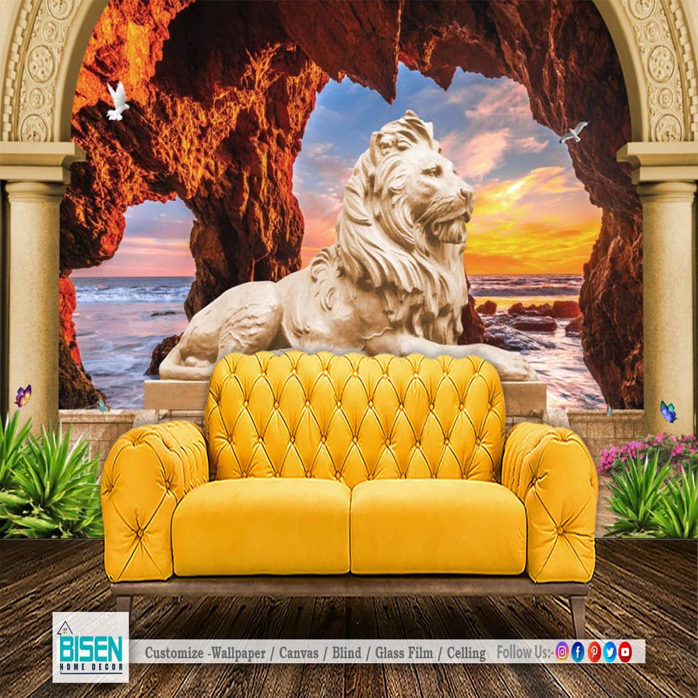 Latest 3d Wallpaper - Material: Non-woven