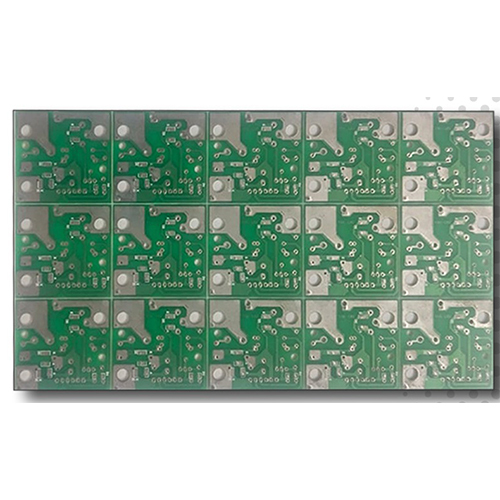 Glass Epoxy Single Sided PCB 160MM With SMOBC LP With V Groove Finish
