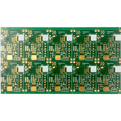 Double Side PTH PCB 1.60MM 35 MICRON WITH SMOBC GREEN GOLD ENIG LP WITH CNC ROUTING FINISH