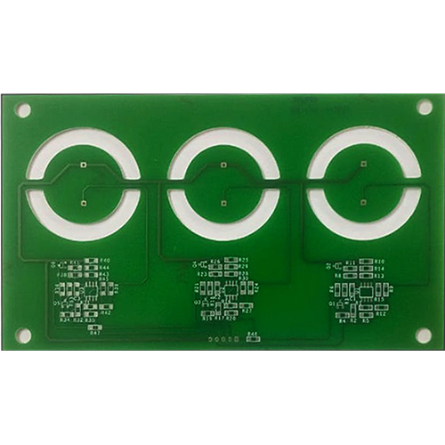 Glass Epoxy Single Sided PCB 1.60MM 35 MICRON WITH SMOBC GREEN HASL LP CNC ROUTING FINISH