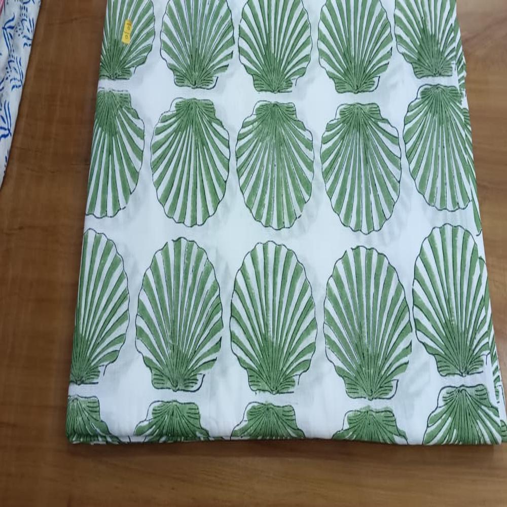 Beautiful Hand Block Printed Cotton Fabric