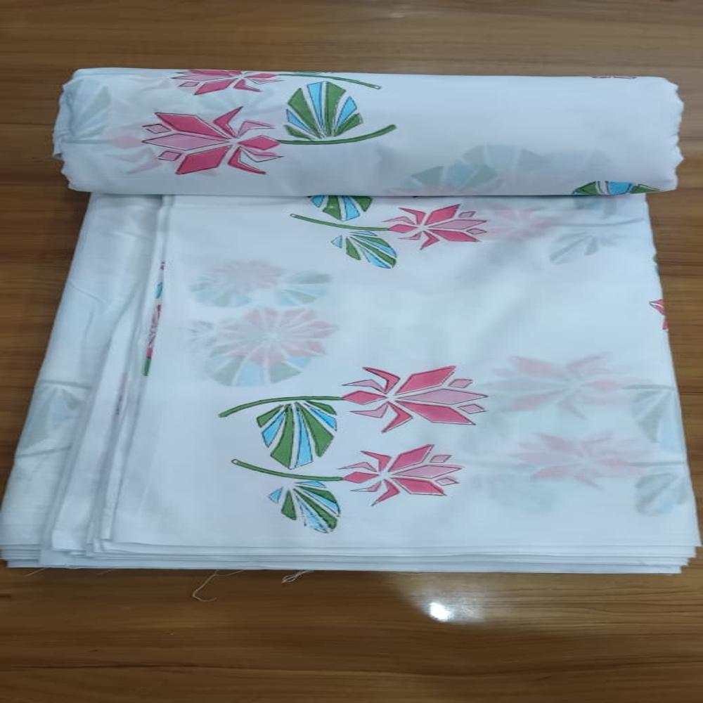 Sanganeri Block Printed Cotton Fabric