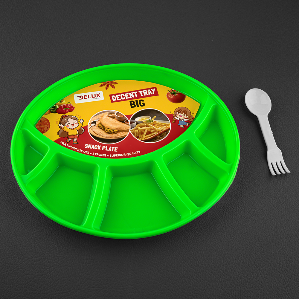 Green Plastic Plate