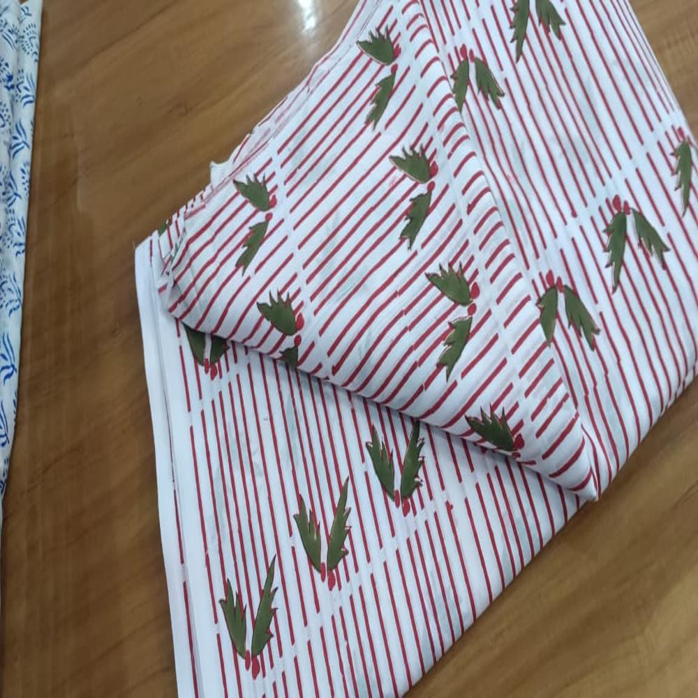 Jaipuri Block printed Cotton Fabric