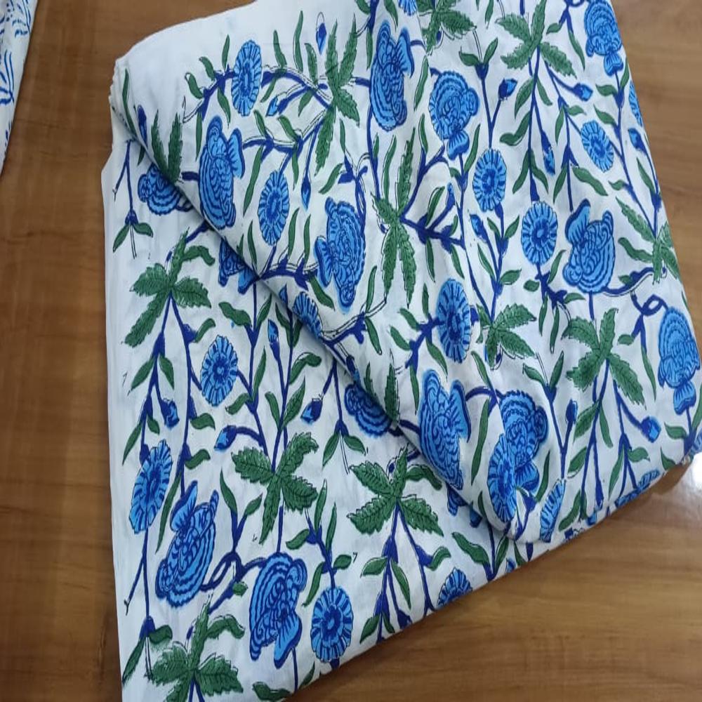 Hand Block printed Cotton Fabric