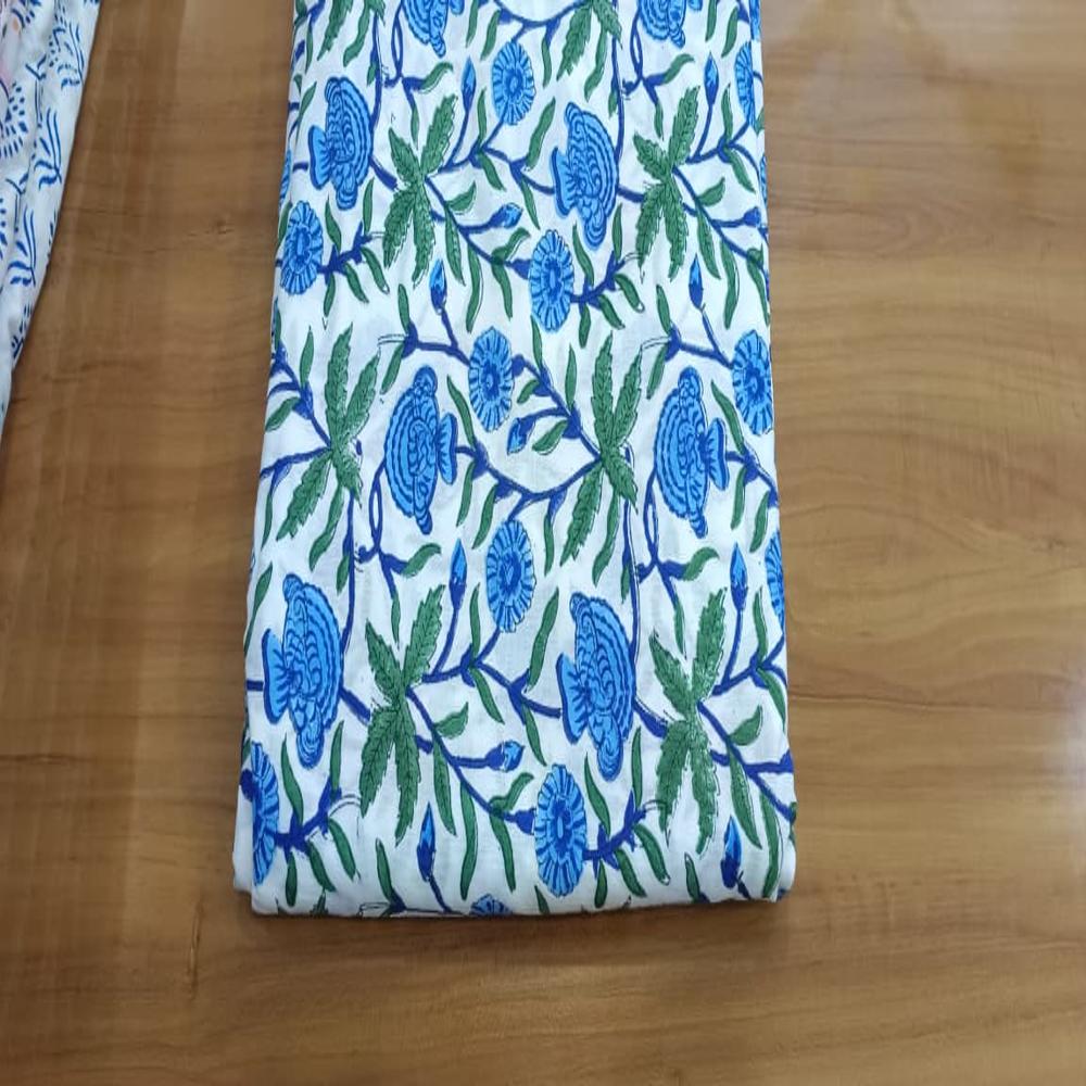 Hand Block printed Cotton Fabric