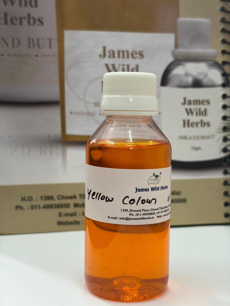 liquid yellow colour