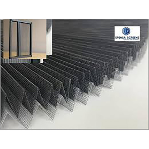Polyester Pleated Mesh  Windows