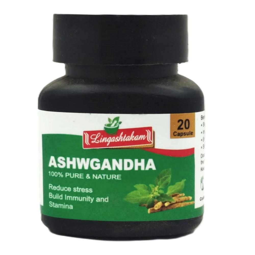 Ashwagandha Capsules By Lingashtakam Oashdshala