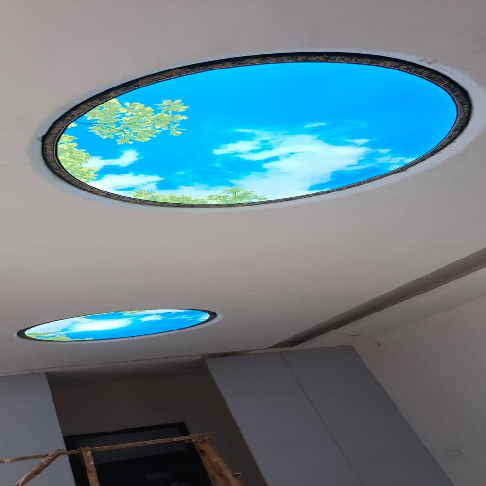 0.5mm Aluminium 3D Sky Cloud Stretch Ceiling