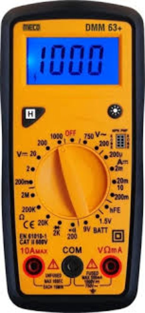 Meco DMM 63 डिजिटल मल्टीमीटर