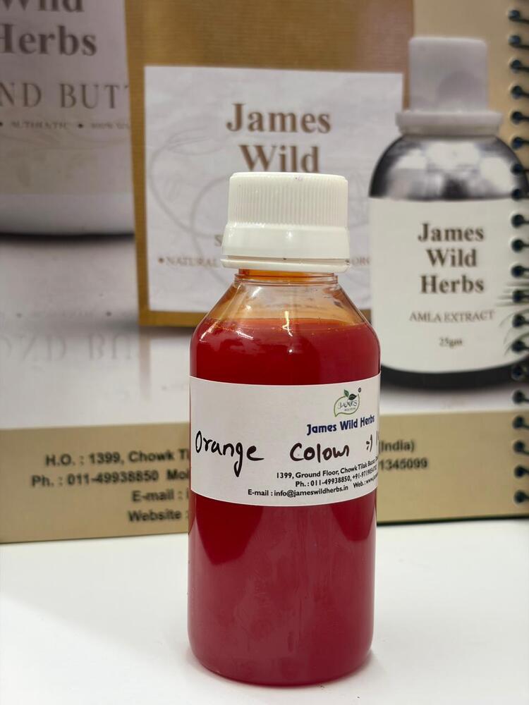 liquid orange colour