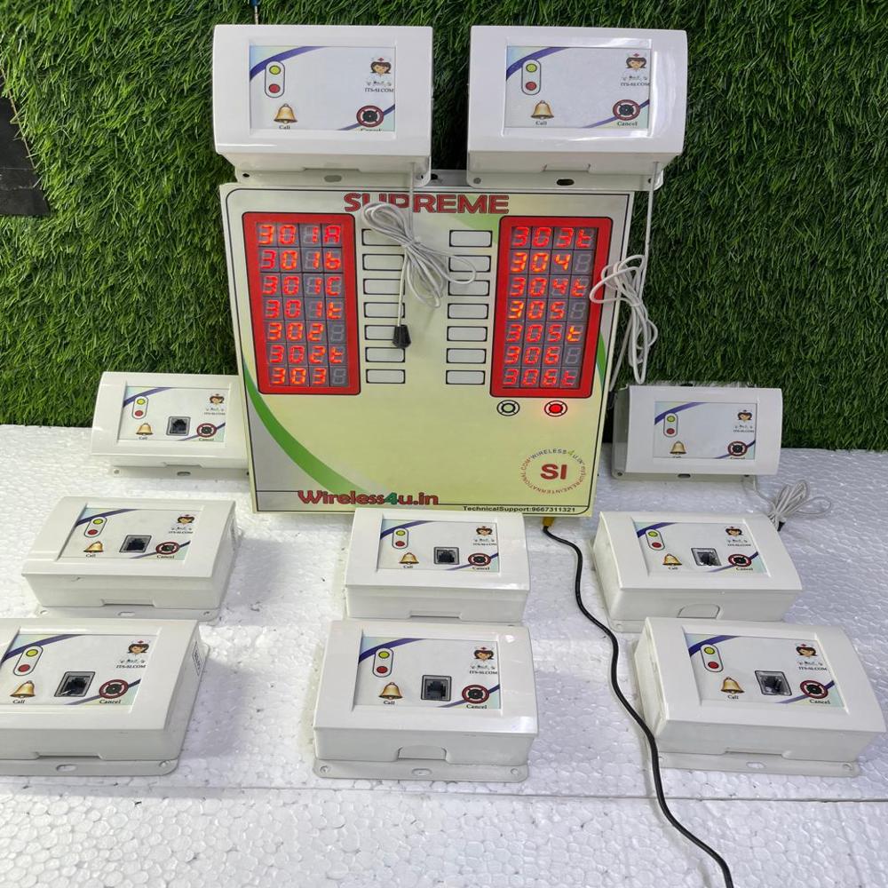 Peon Call Bell 45user - Wired System For 45 Users, 110-220v Input | Durable, Shockproof, Lightweight Design For Industrial & Commercial Use