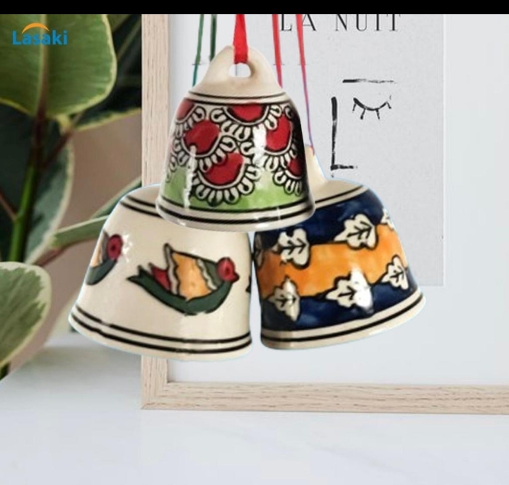 4inch Ceramic Decorative Hanging Bells