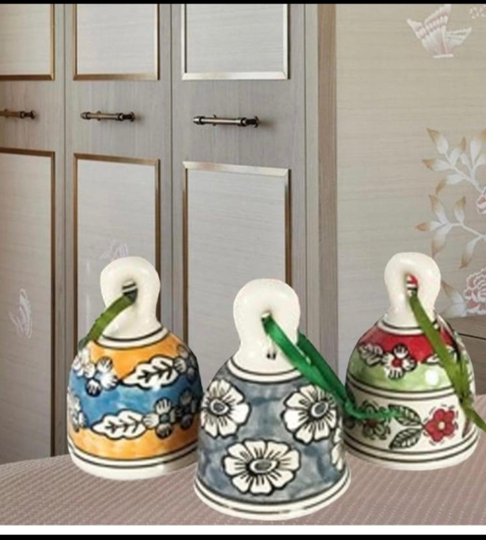 4inch Ceramic Decorative Hanging Bells