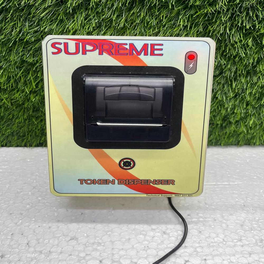 Supreme Token Dispenser - Standalone System, Indoor Use With Led Light | Zero Maintenance, Plug And Play, Ideal For Multiple Opds