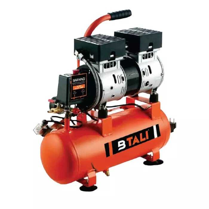 Portable oil free  2 hp air compressor