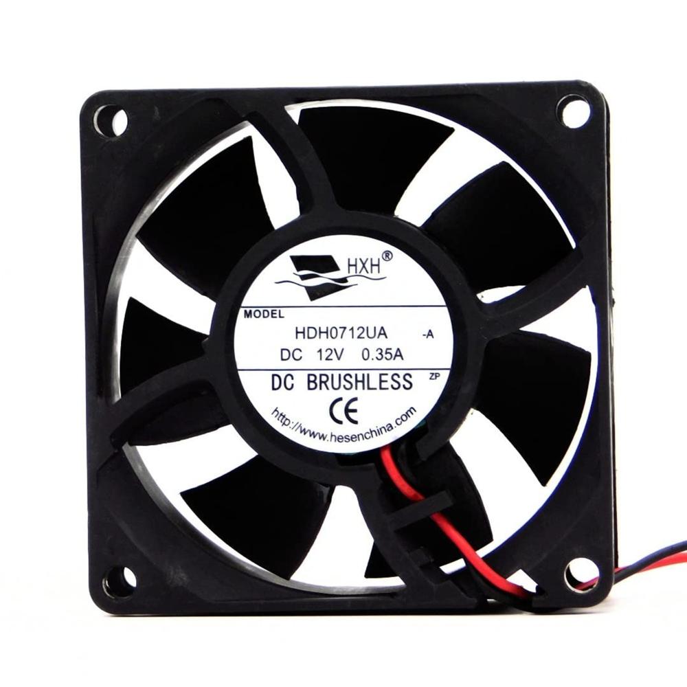 HXH HDH0712UA 7025mm DC 12V 0.35A 4000RPM Brushless Air Industrial Axial Cooling Fan
