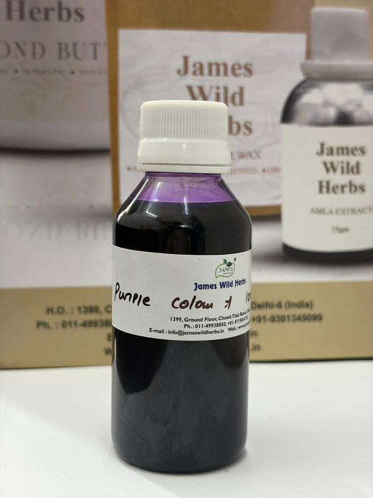 liquid purple colour