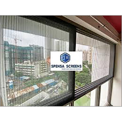 Polyester Pleated Mesh Balcony
