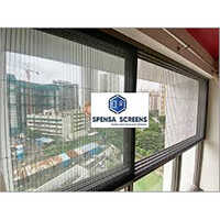 Polyester Pleated Mesh Balcony