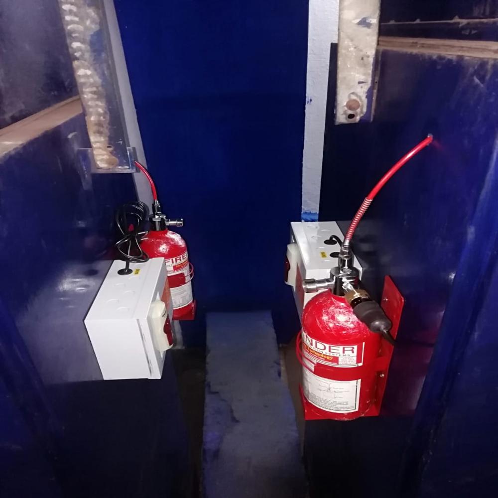 Electrical Panel Tubing Suppression System