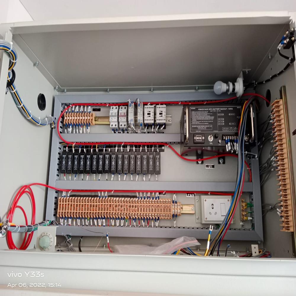 Electrical Panel Tubing Suppression System