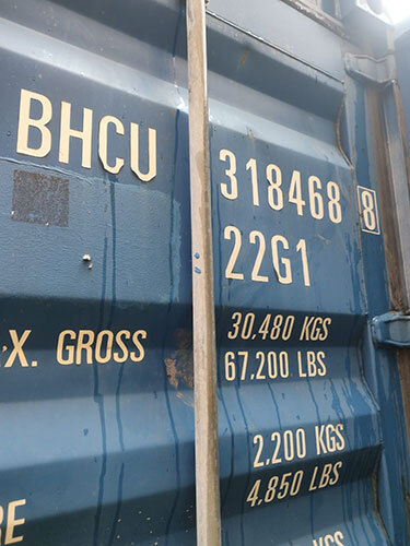  Post Shipping Container