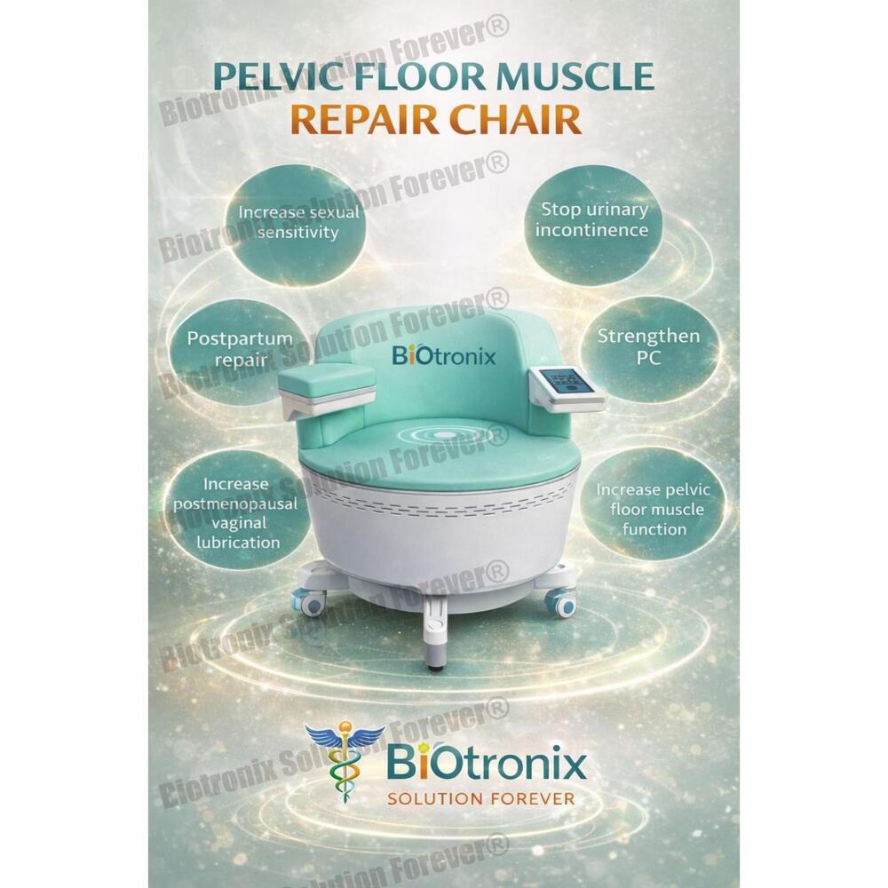 Pelvic Floor Muscle Stimulation Chair for Complete Pelvic Wellness