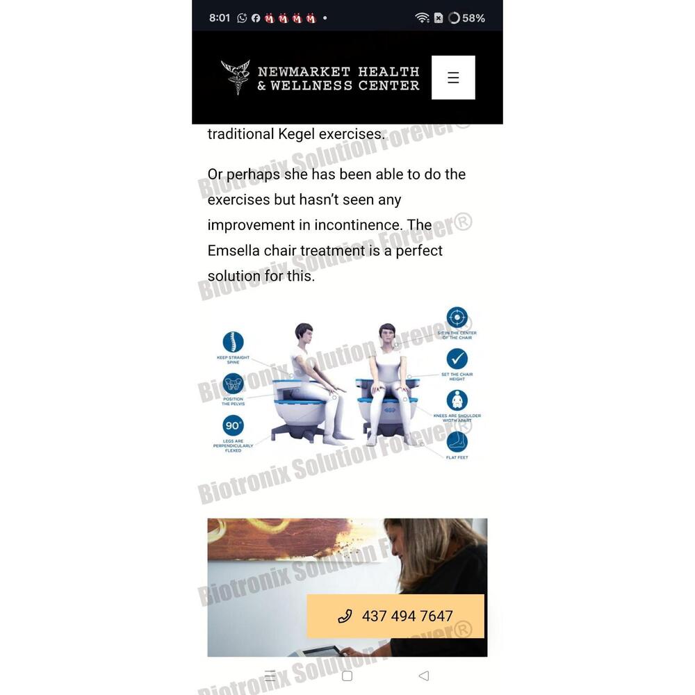 Clinical Pelvic Muscle Strength Training Chair for Rehabilitation Clinics