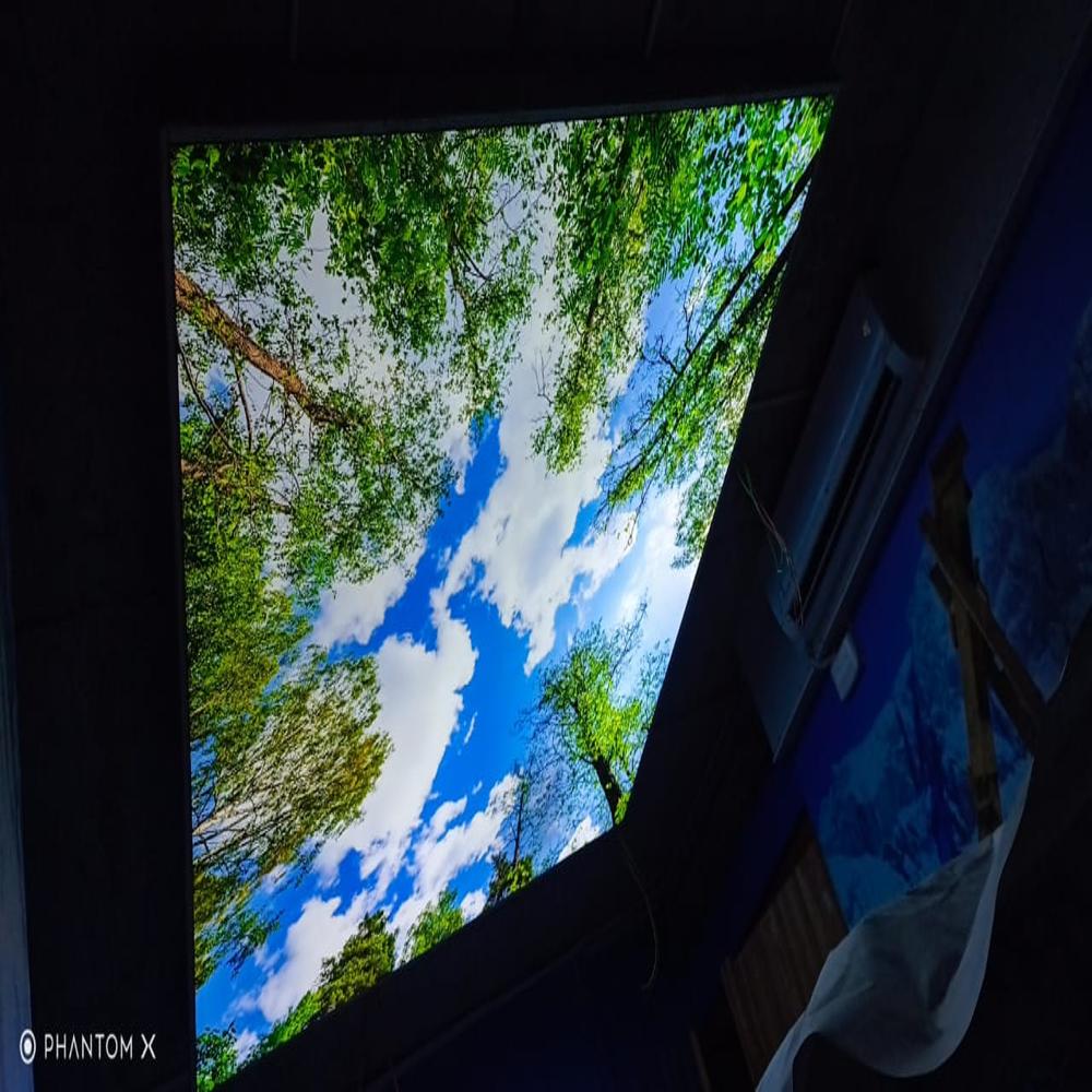 Customized Pvc 3d Led Light Stretch Ceiling - Features: Waterproof
