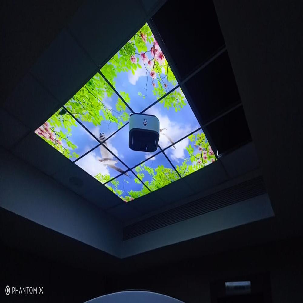 Customized Pvc 3d Led Light Stretch Ceiling - Features: Waterproof