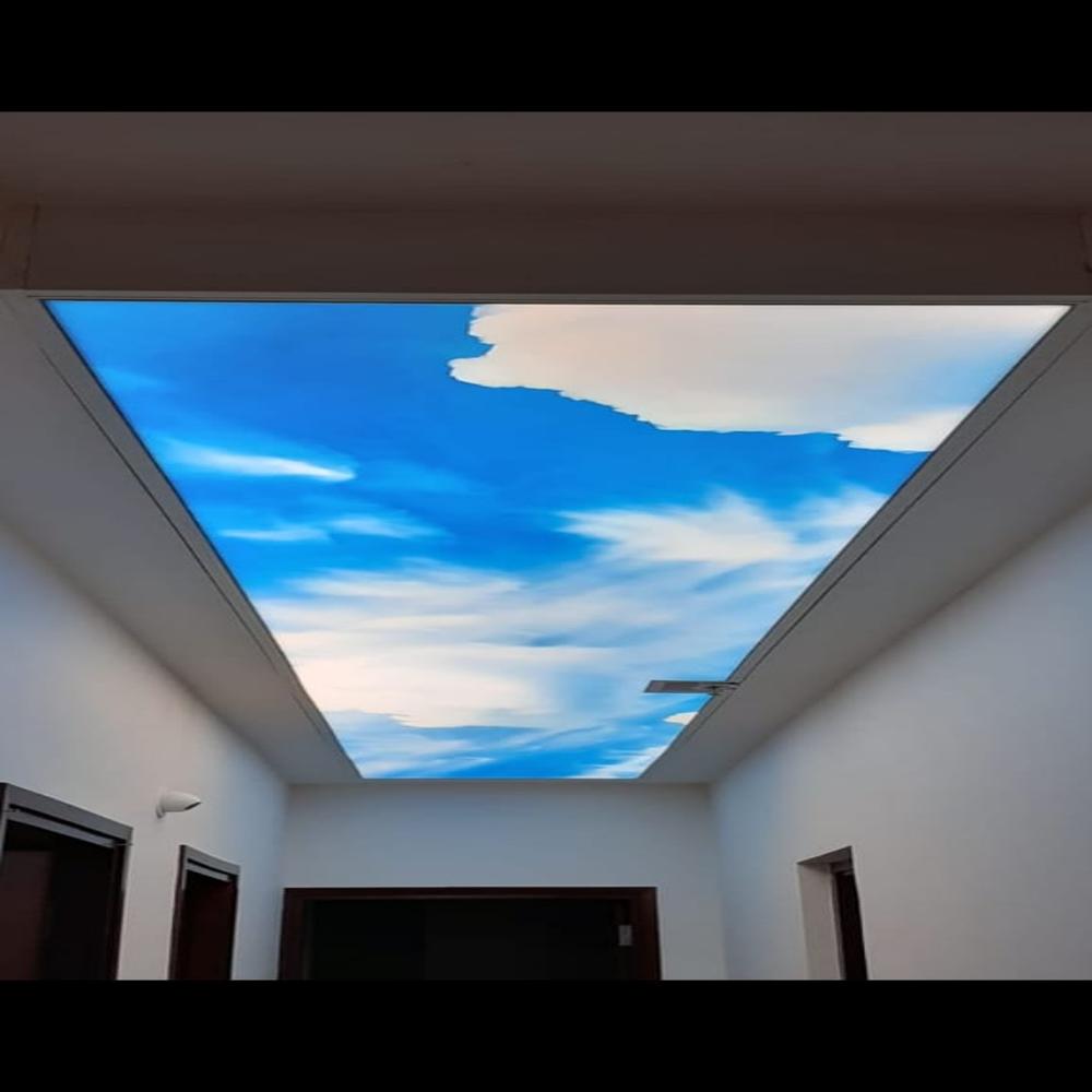 Customized Pvc 3d Led Light Stretch Ceiling - Features: Waterproof
